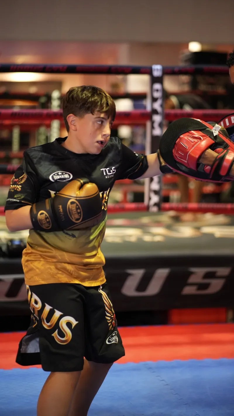 Kinder Boxen Training im Horus Gym Großhansdorf